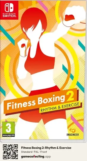 Fitness Boxing 2: Rhythm & Exercise Nintendo Switch, PAL box front