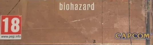 Resident Evil 7: Biohazard, the PEGI square on its front