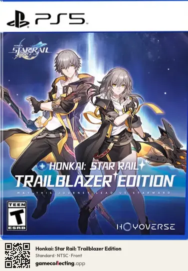 Honkai: Star Rail: Trailblazer Edition PlayStation 5, NTSC box front