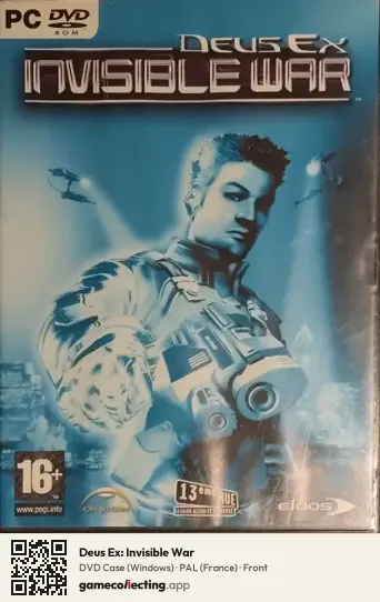 Deus Ex: Invisible War Computer, France box front
