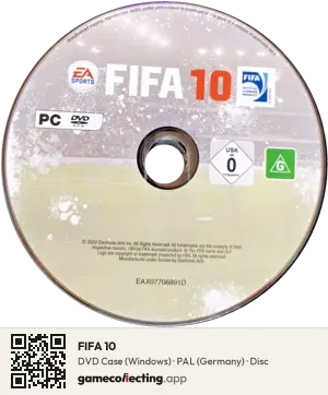 FIFA 10 Computer, PAL disc