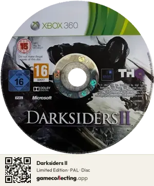 Darksiders II Xbox 360, PAL disc