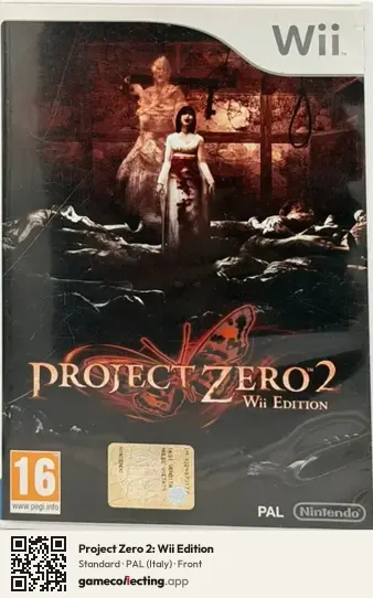 Project Zero 2: Wii Edition Nintendo Wii, Italy box front