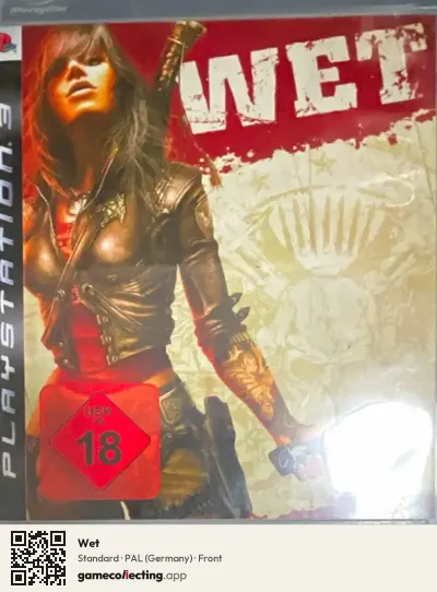 Wet PlayStation 3, Germany box front