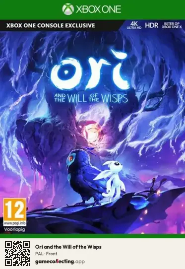 Ori and the Will of the Wisps Xbox One, PAL box front