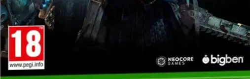 Warhammer 40,000: Inquisitor: Martyr, the PEGI square on its front