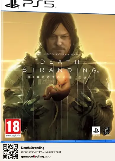 Death Stranding PlayStation 5, Spain box front