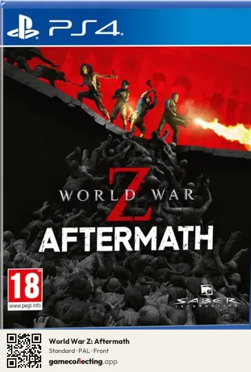World War Z: Aftermath PlayStation 4, PAL box front