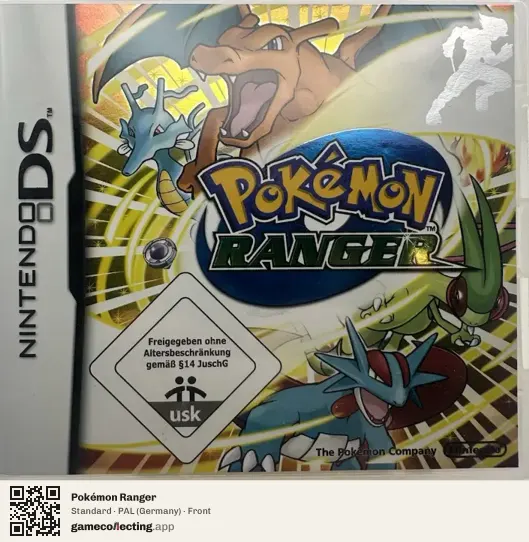 Pokémon Ranger Nintendo DS, Germany box front