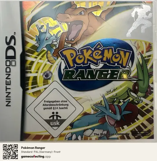 Pokémon Ranger Nintendo DS, Germany box front
