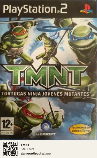 TMNT PlayStation 2, PAL box front