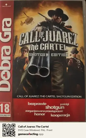 Call of Juarez: The Cartel Computer, PAL box front