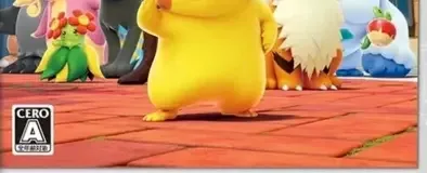 Detective Pikachu Returns, the CERO letter on its front