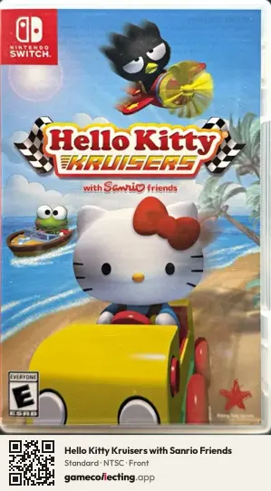Hello Kitty Kruisers with Sanrio Friends Nintendo Switch, NTSC box front