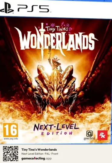 Tiny Tina's Wonderlands PlayStation 5, PAL box front