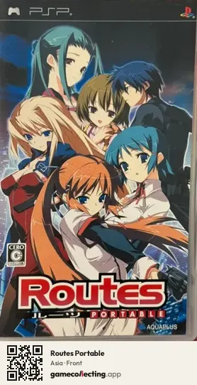 Routes Portable PlayStation Portable, Asia box front