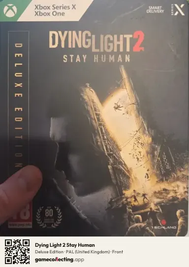 Dying Light 2 Stay Human Xbox Series X, United Kingdom box front