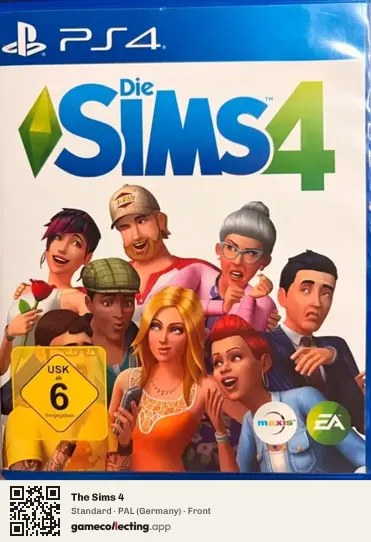 The Sims 4 PlayStation 4, Germany box front