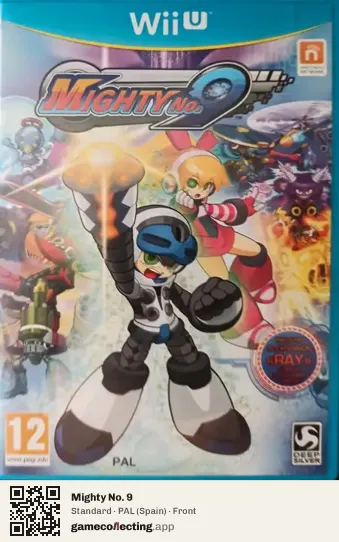 Mighty No. 9 Nintendo Wii U, Spain box front