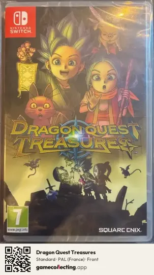 Dragon Quest Treasures Nintendo Switch, France box front