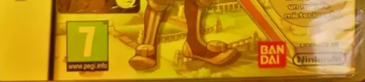 Solatorobo: Red the Hunter, the PEGI square on its front
