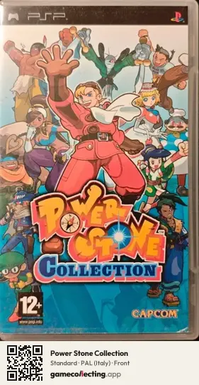 Power Stone Collection PlayStation Portable, Italy box front