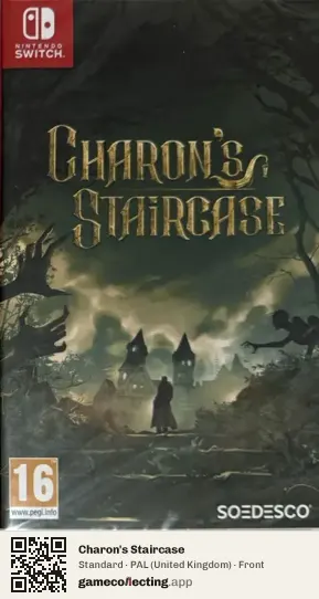Charon's Staircase Nintendo Switch, United Kingdom box front