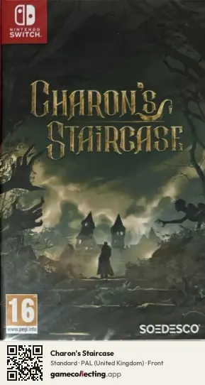 Charon's Staircase Nintendo Switch, United Kingdom box front