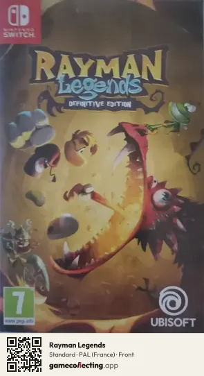 Rayman Legends Nintendo Switch, France box front