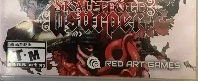 Skautfold: Bloody Pack, the ESRB box on its front