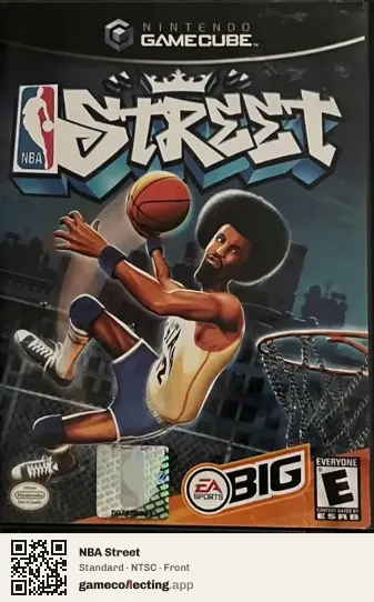 NBA Street Nintendo GameCube, NTSC box front