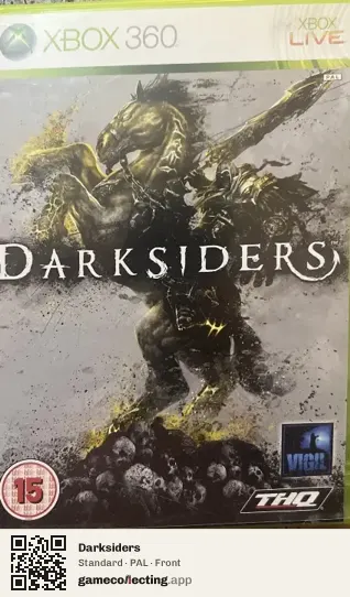 Darksiders Xbox 360, PAL box front