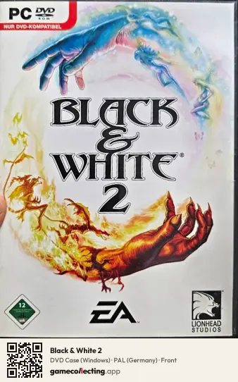 Black & White 2 Computer, Germany box front