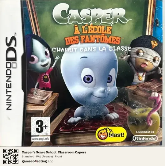 Casper's Scare School: Classroom Capers Nintendo DS, France box front