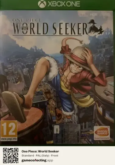 One Piece: World Seeker Xbox One, Italy box front