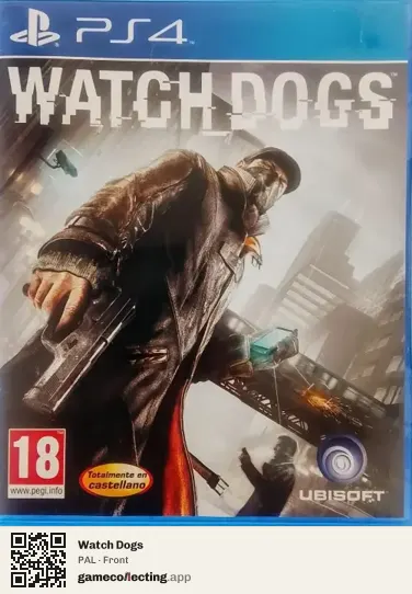 Watch Dogs PlayStation 4, PAL box front