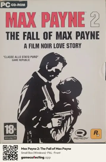 Max Payne 2: The Fall of Max Payne Computer, PAL box front