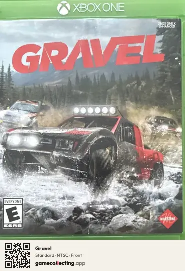 Gravel Xbox One, NTSC box front