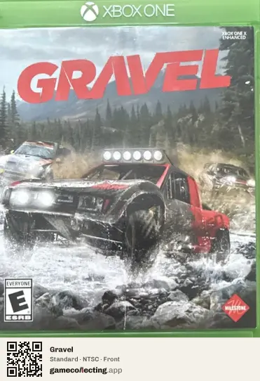 Gravel Xbox One, NTSC box front