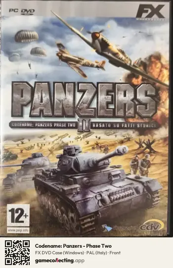 Codename: Panzers - Phase Two Computer, Italy box front