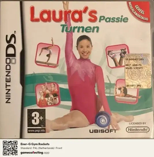 Ener-G Gym Rockets Nintendo DS, Netherlands box front