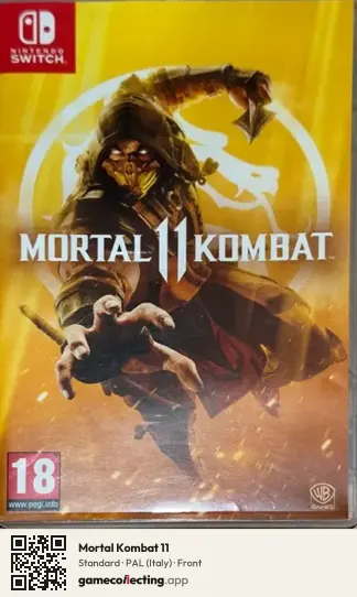 Mortal Kombat 11 Nintendo Switch, Italy box front