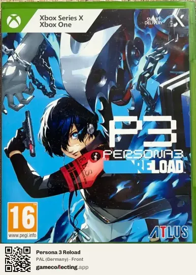 Persona 3 Reload Xbox Series X, Germany box front