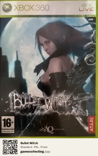 Bullet Witch Xbox 360, PAL box front