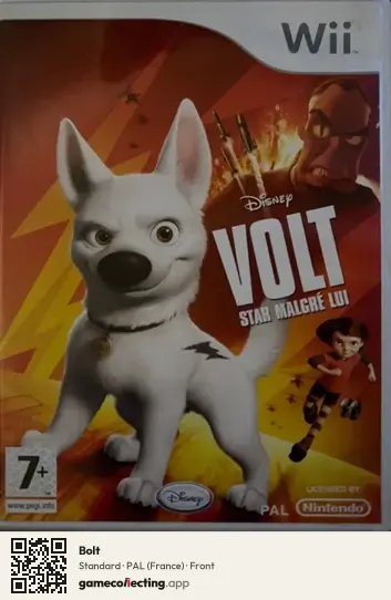 Bolt Nintendo Wii, France box front