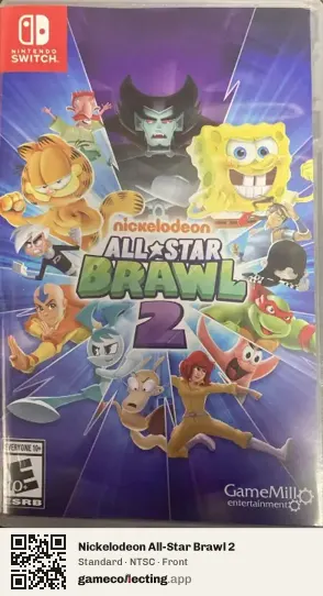 Nickelodeon All-Star Brawl 2 Nintendo Switch, NTSC box front