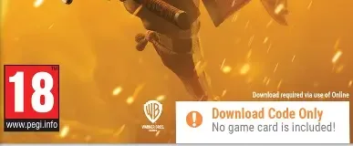 Mortal Kombat 11, the PEGI square on its front