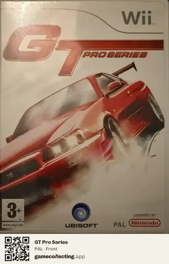 GT Pro Series Nintendo Wii, PAL box front