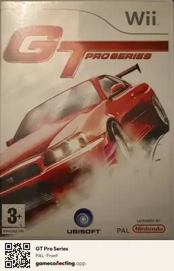 GT Pro Series Nintendo Wii, PAL box front