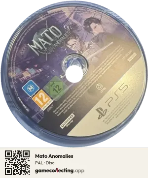 Mato Anomalies PlayStation 5, PAL disc